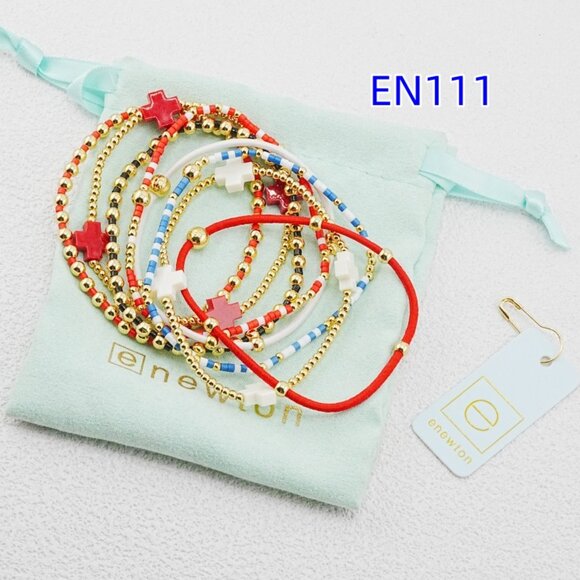 Enewton Red-Tone Bracelet Set - Picture 4 of 6